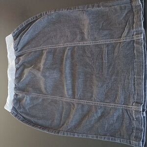 Be Girl Black Denim Midi Skirt size S